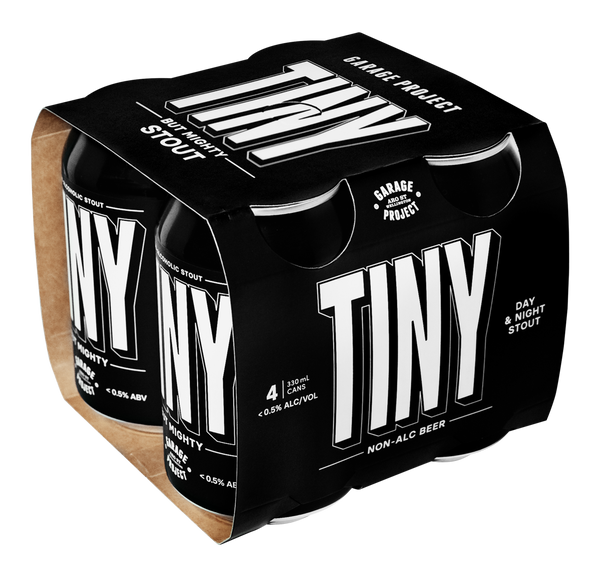 Garage Project Tiny Stout 4 Pack Cans 330ml