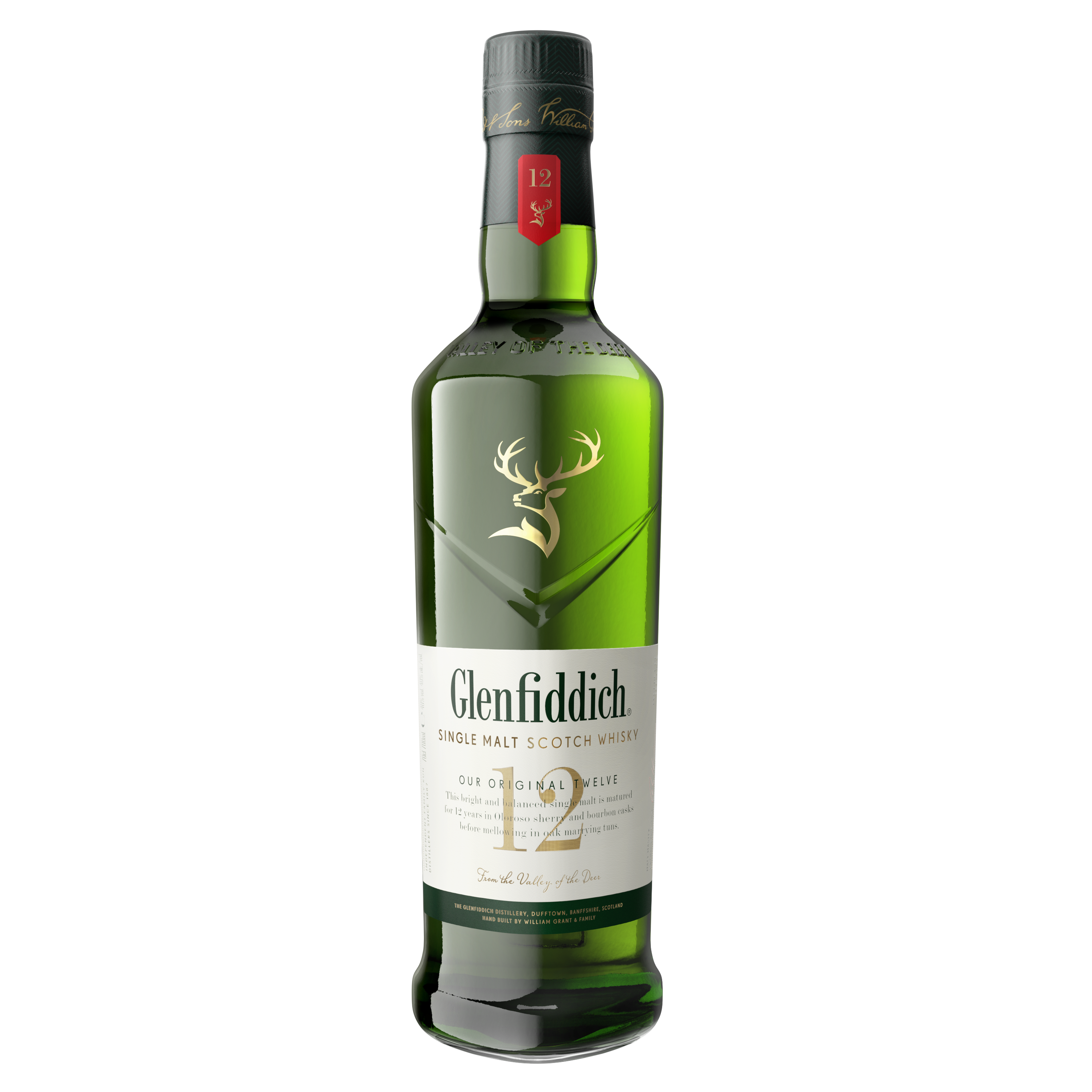 Glenfiddich 12YO Single Malt Whisky 700ml