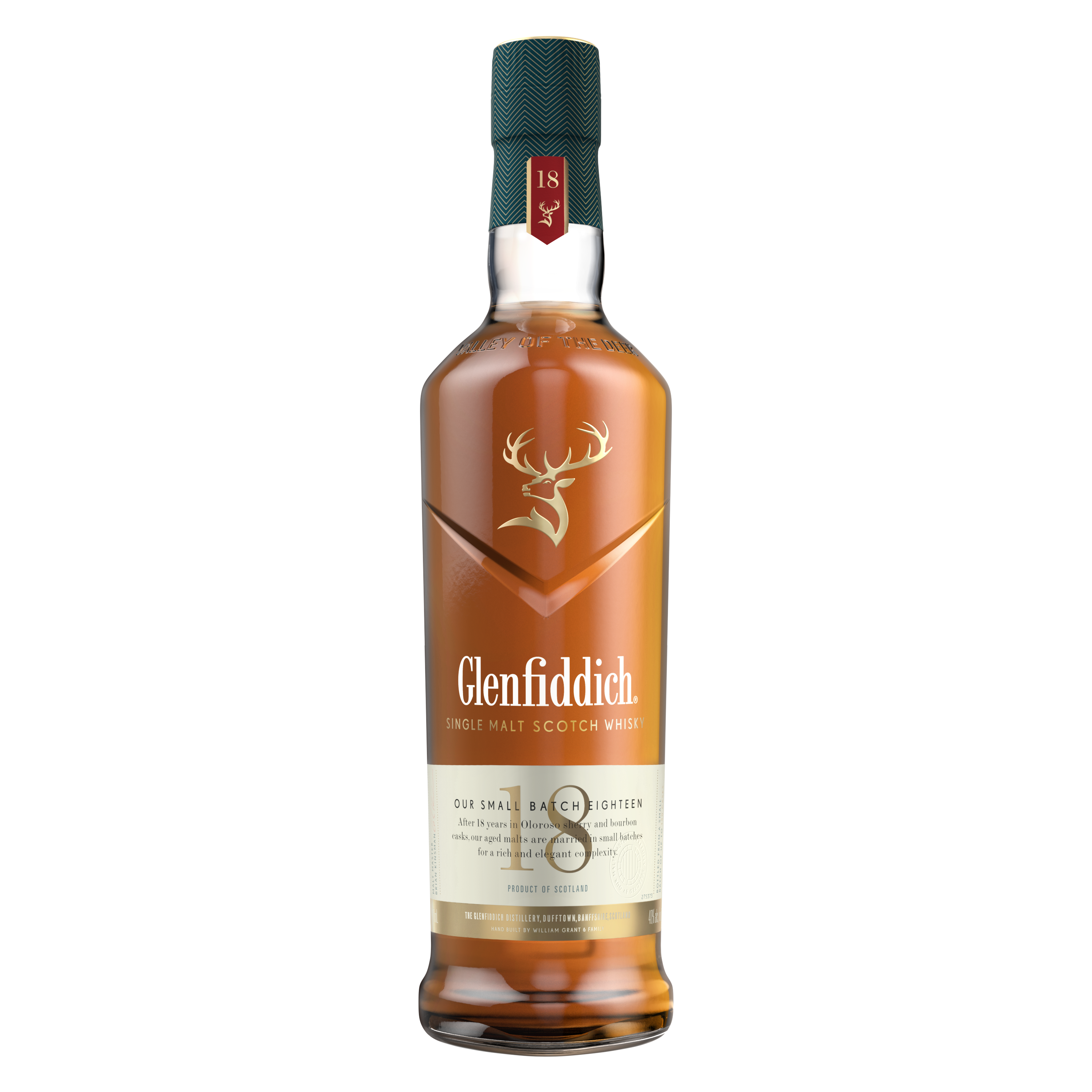Glenfiddich 18YO Single Malt Whisky 700ml