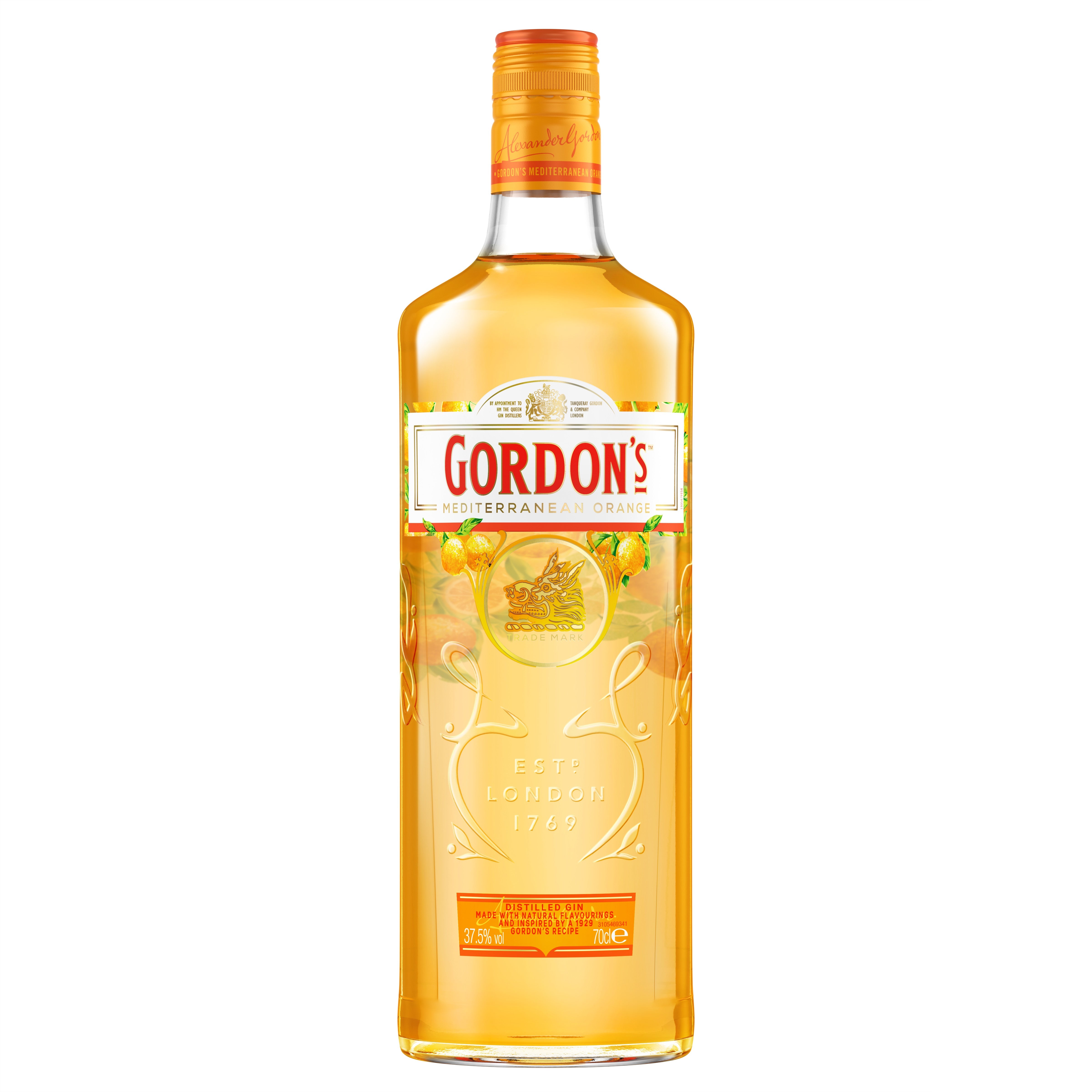 Gordons Mediterranean Orange Gin 700ml