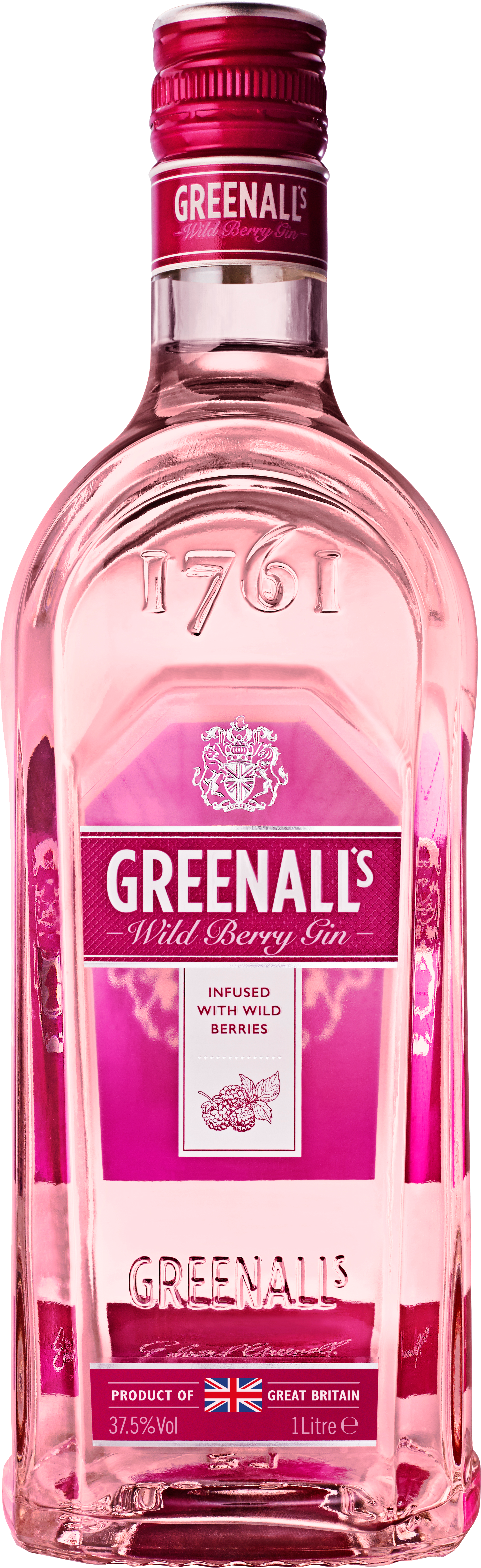 Greenalls Wild Berry Gin 1Lt