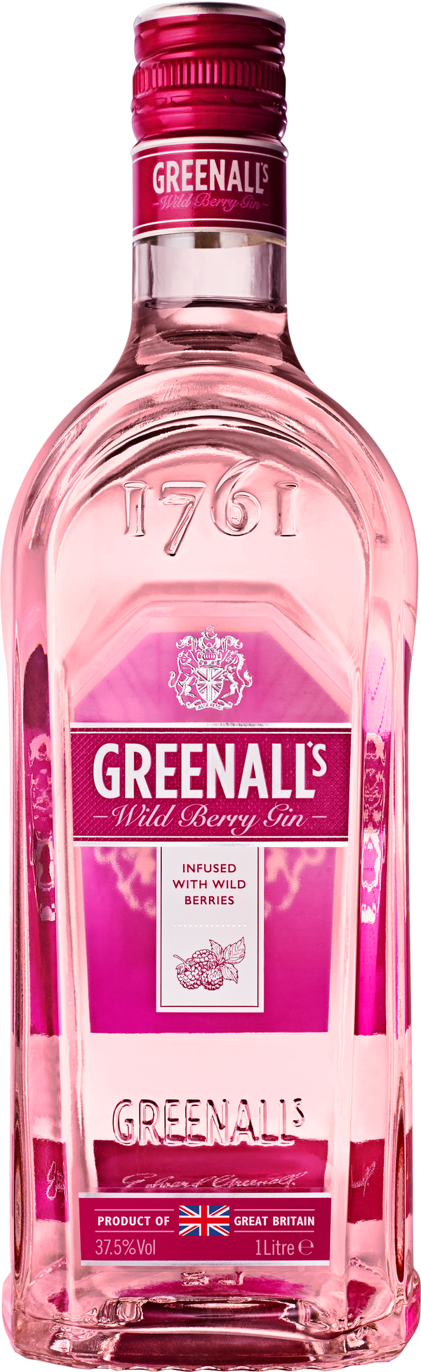 Greenalls Wild Berry Gin 1Lt