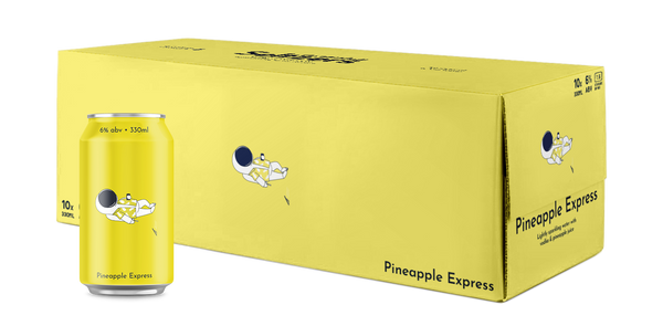 Greenhill Seltzers Pineapple 6% 10 Pack Cans 330ml