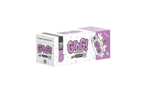 Grog Grape 5.9% 10 Pack Cans 330ml