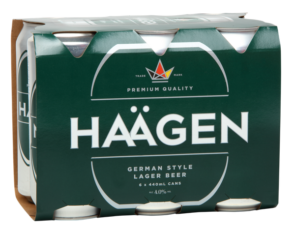 Haagen Lager 6 Pack Cans 440ml