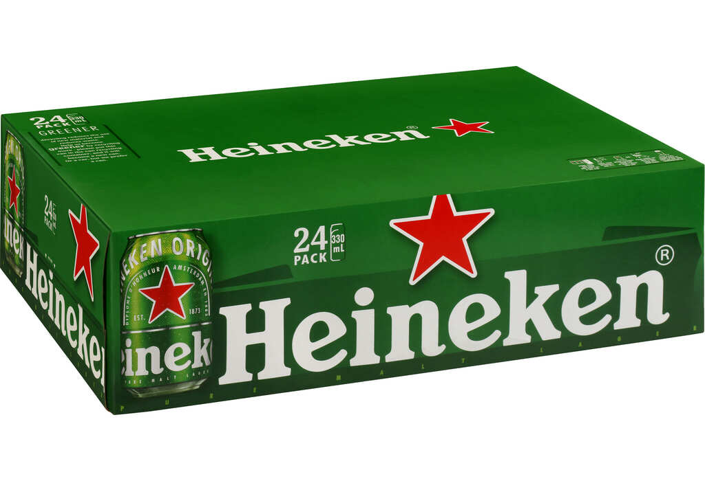 Heineken 24 Pack Cans 330ml