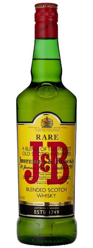 J & B Rare Blended Scotch Whisky 1L