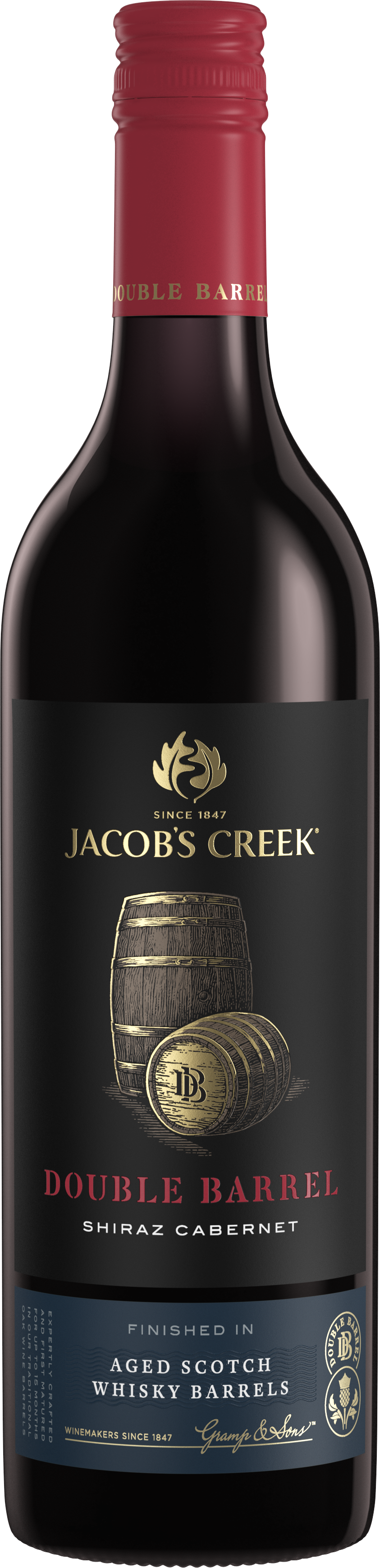 Jacobs Creek Double Barrel Shiraz Cabernet 750ml