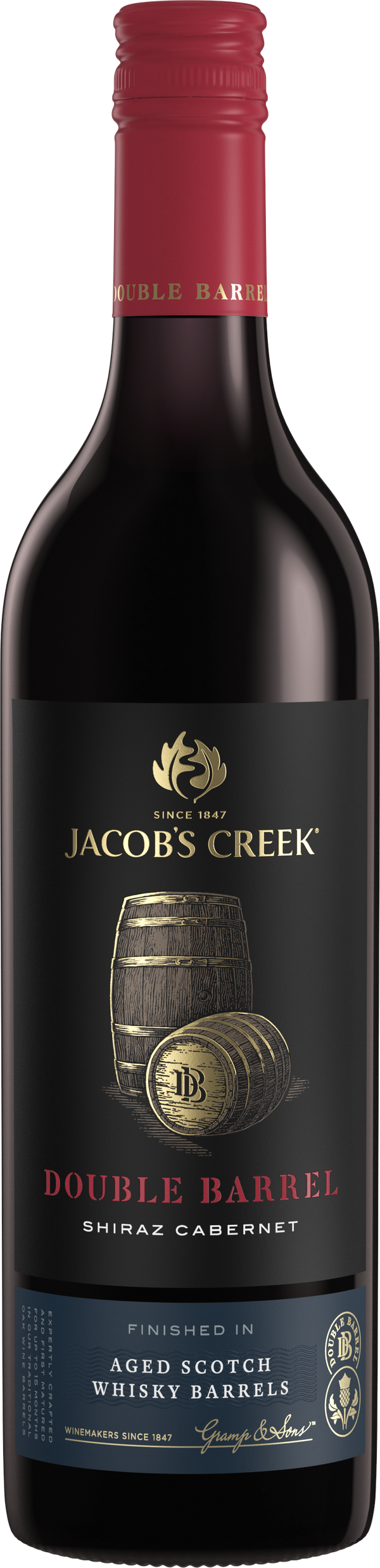 Jacobs Creek Double Barrel Shiraz Cabernet 750ml