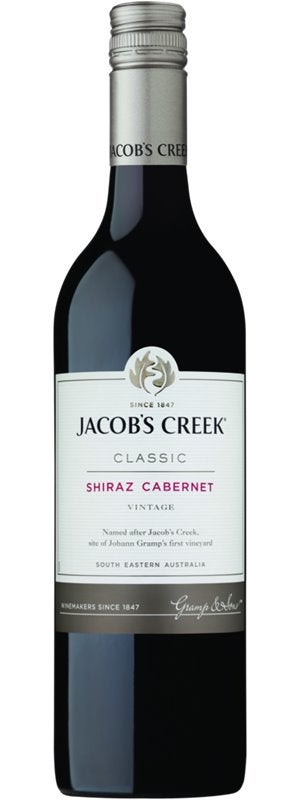 Jacobs Creek Shiraz Cabernet 750ml