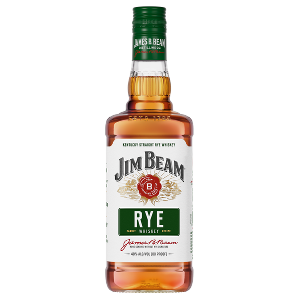 Jim Beam Rye Whiskey 1L
