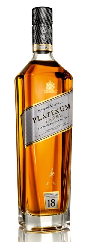 Johnnie Walker 18YO Platinum Blended Scotch Whisky 750ml