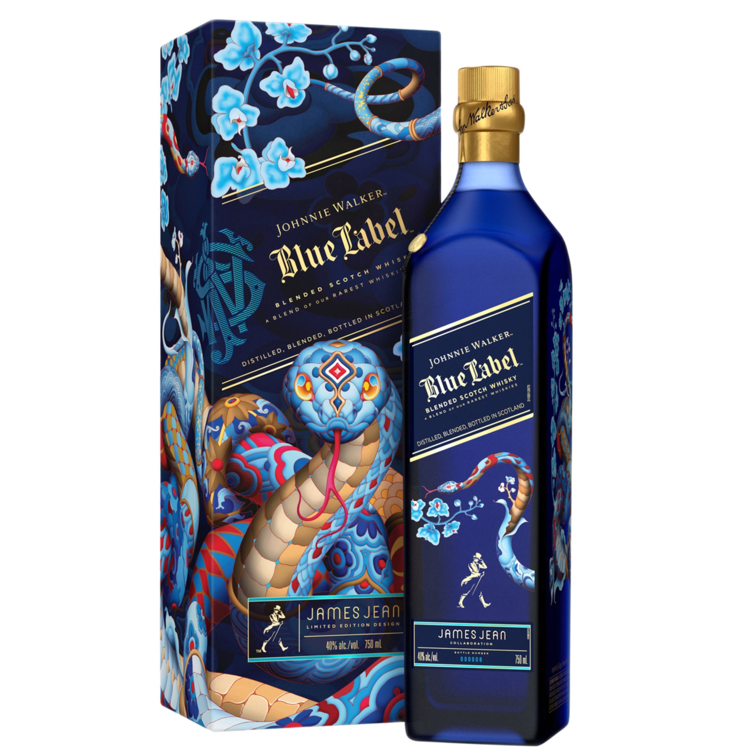 Johnnie Walker Blue Label CNY Snake 750ml