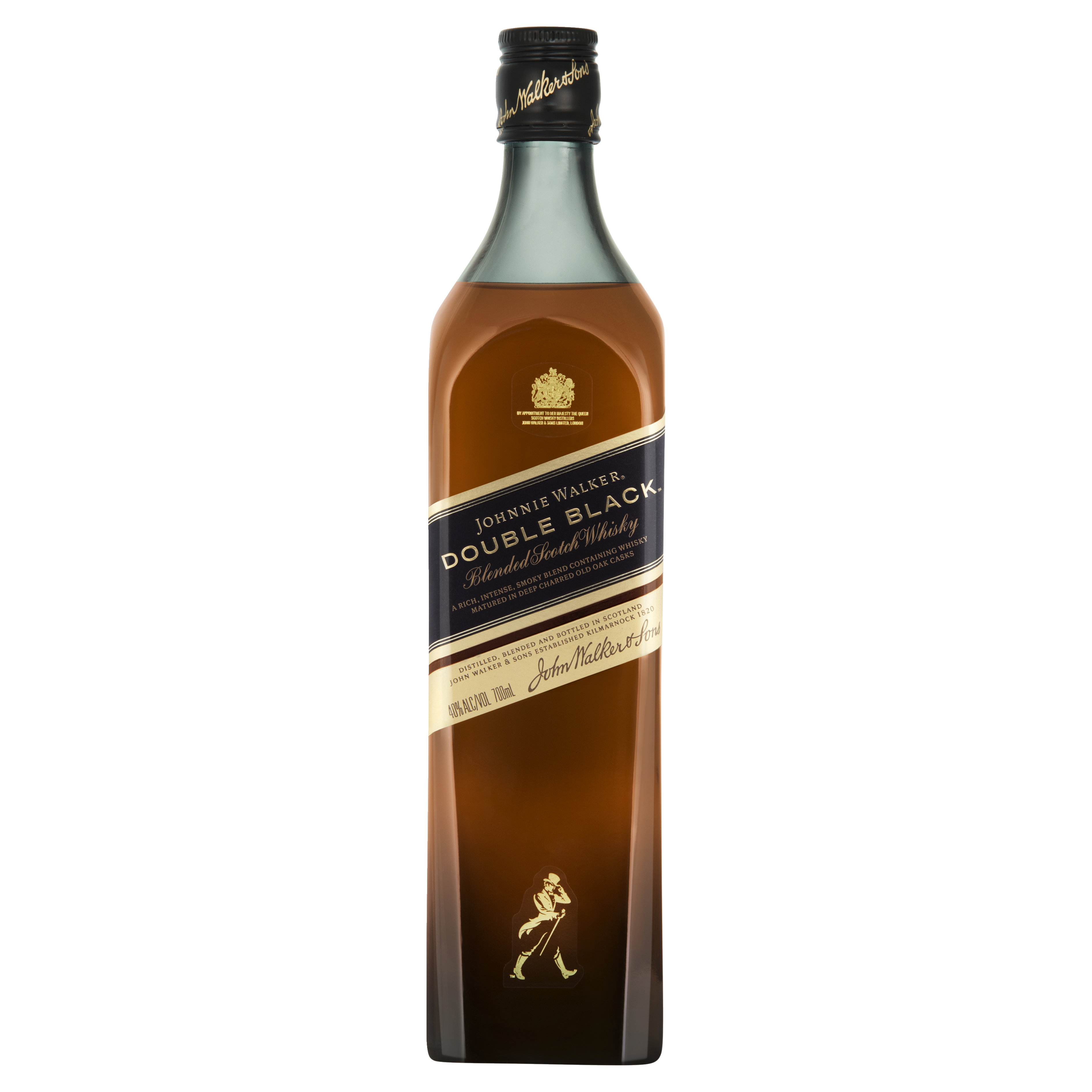 Johnnie Walker Double Black Blended Scotch Whisky 700ml
