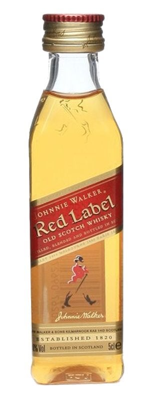 Johnnie Walker Red Blended Scotch Whisky Mini 50ml