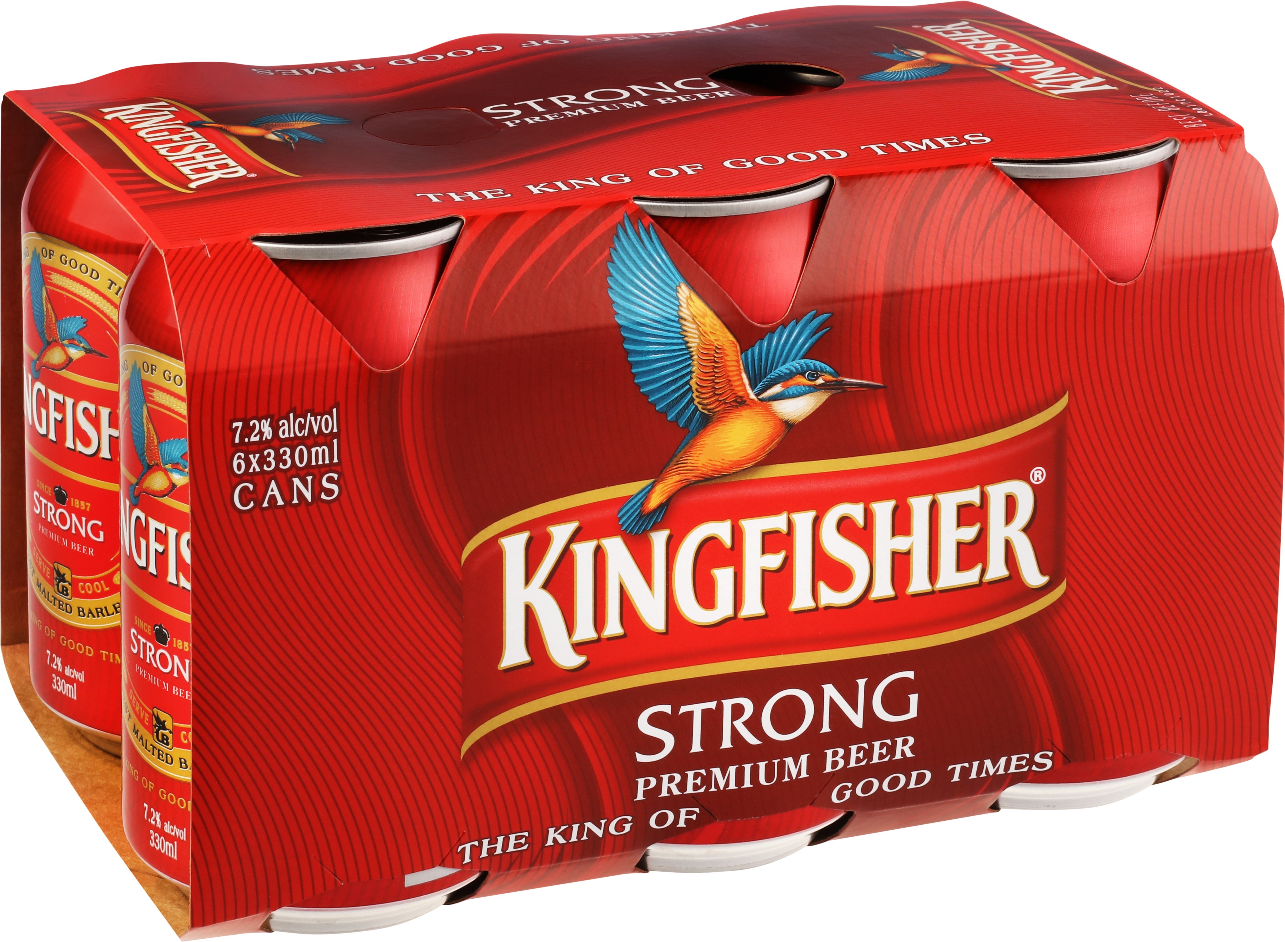 Kingfisher Strong 6 Pack Cans 330ml
