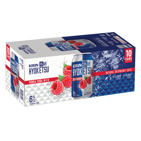 Kirin Hyoketsu Raspberry 6% 10 Pack Cans 330ml
