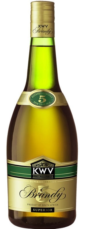 KWV 5YO Brandy 750ml