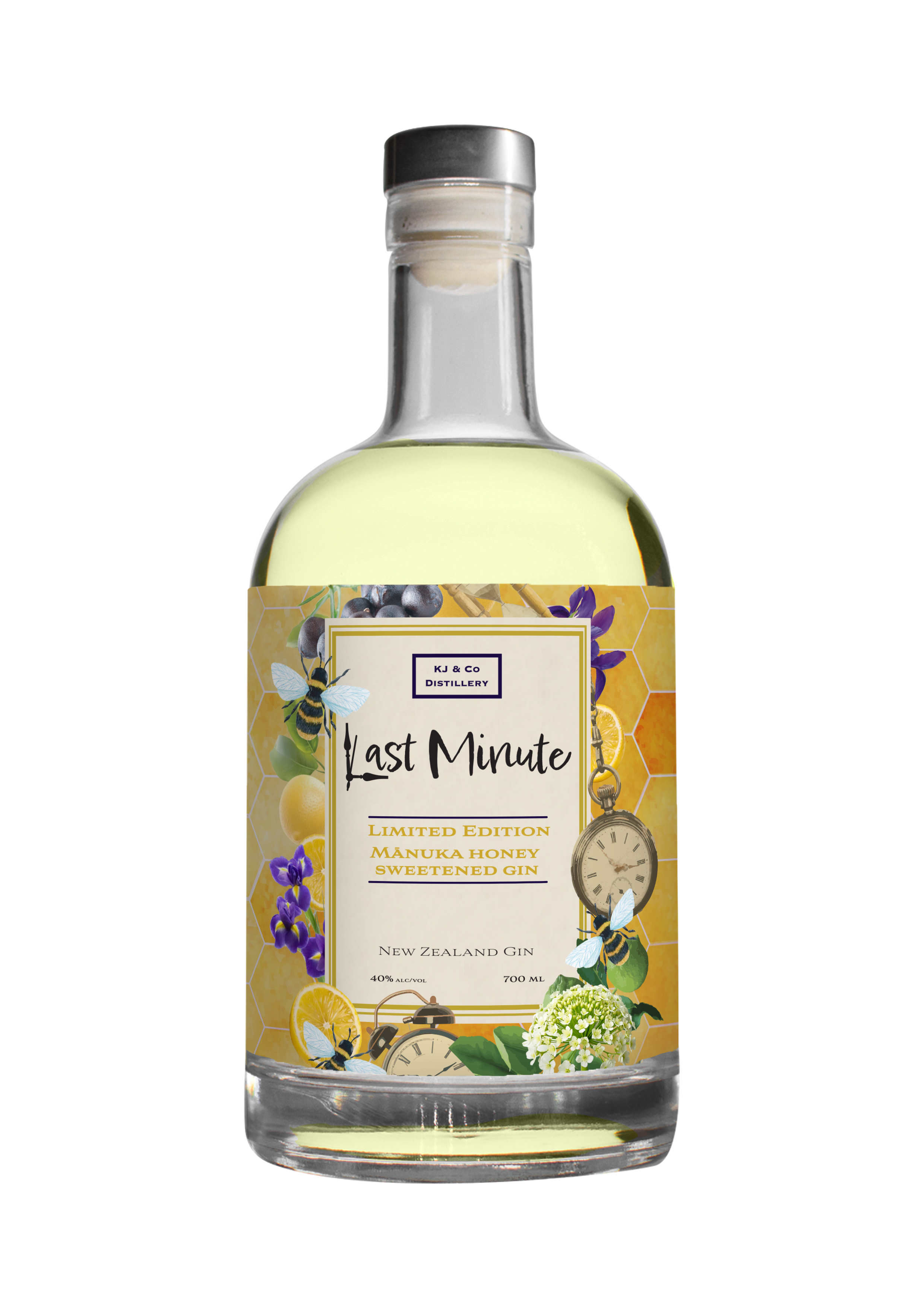 Last Minute Manuka Honey Gin 700ml
