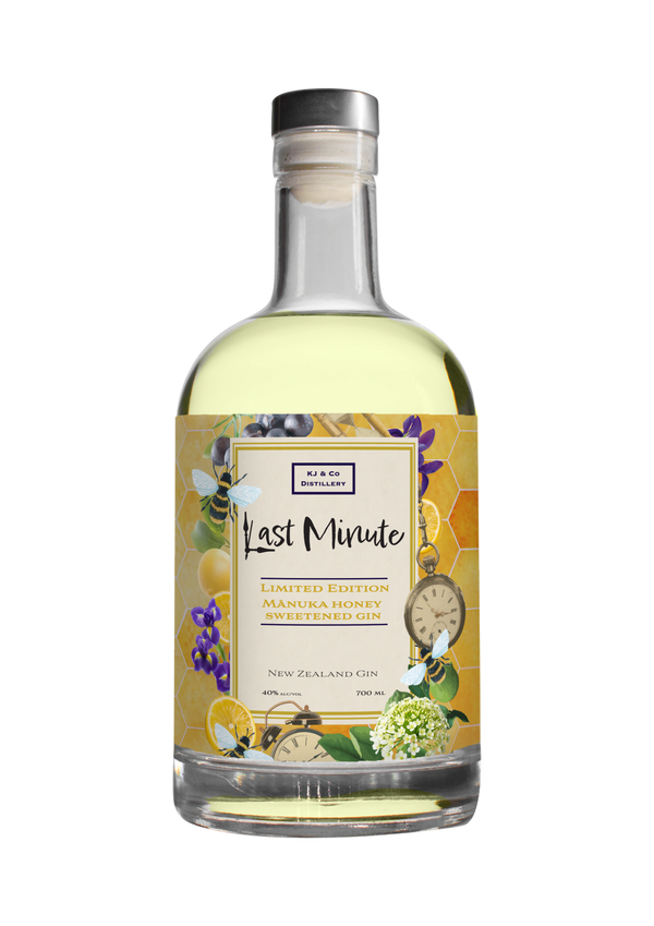 Last Minute Manuka Honey Gin 700ml
