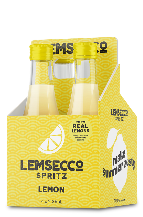 Lemsecco Lemon Spritz 4 Pack Bottles 200ml