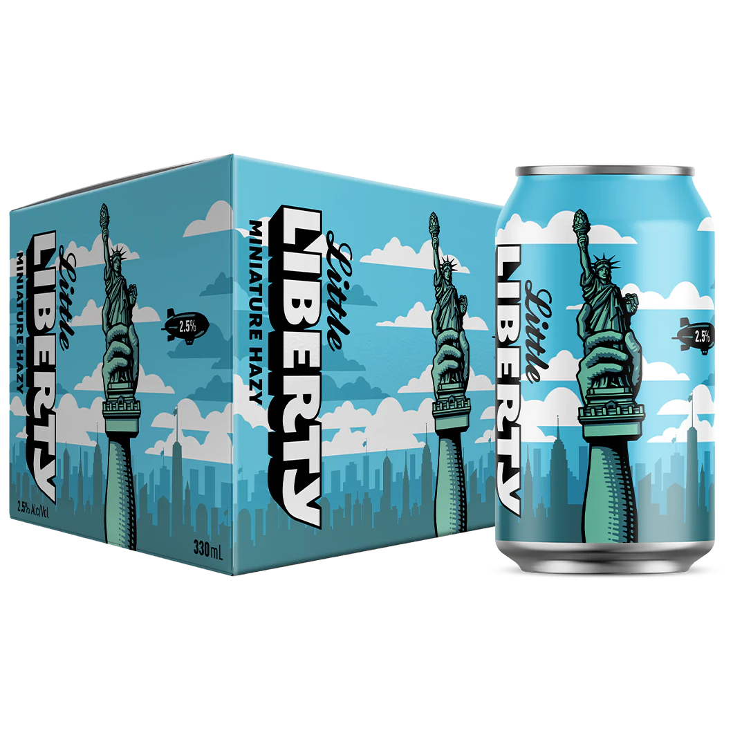 Liberty Little Liberty Miniature Hazy Pale Ale 6 Pack Cans 330ml