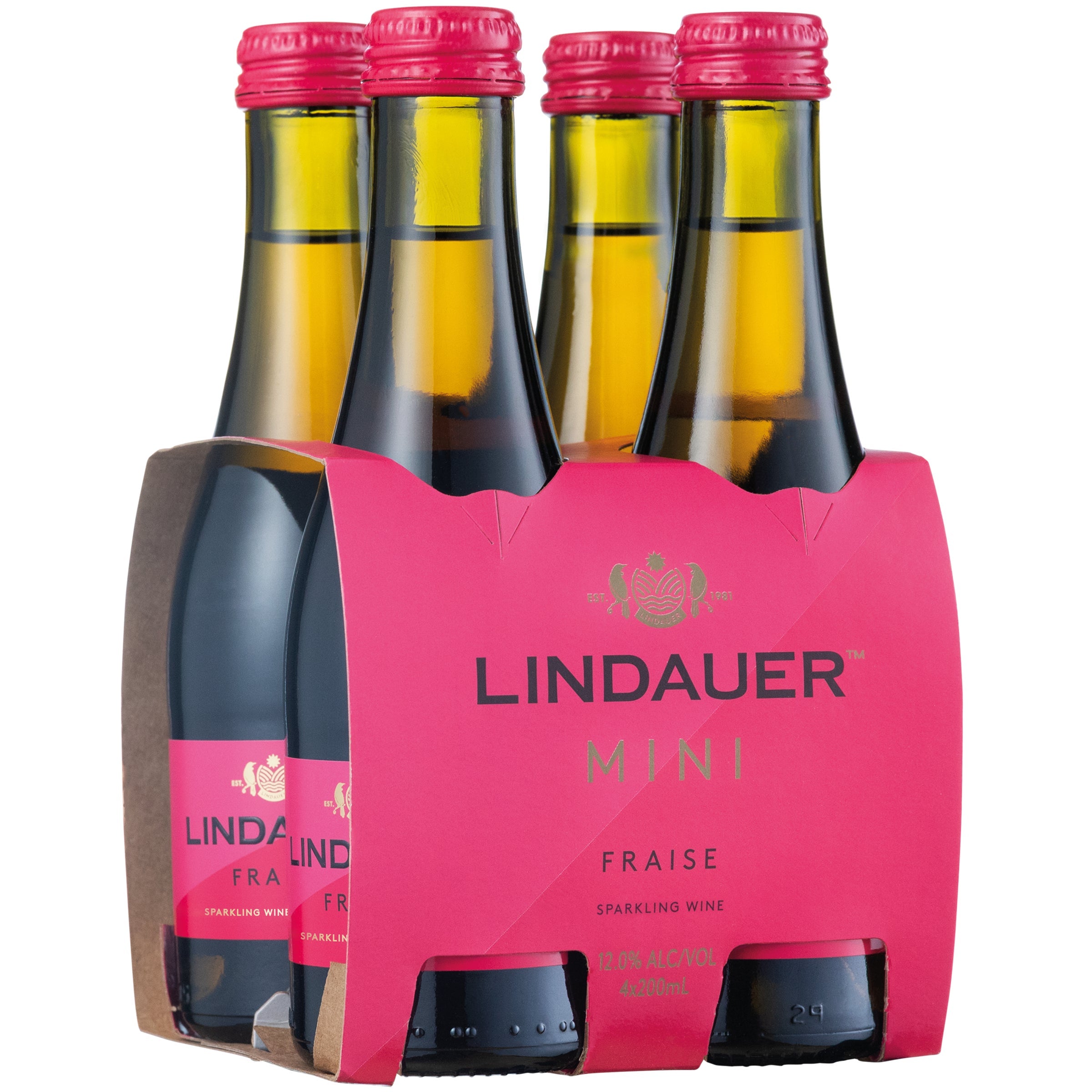 Lindauer Classic Fraise 4 Pack Bottles 200ml