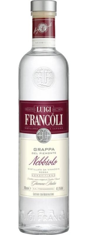 Luigi Francoli Grappa Nebbiolo 700ml