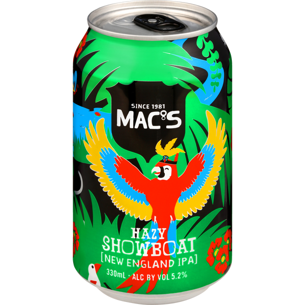 Macs Showboat NEIPA 6 Pack Cans 330ml