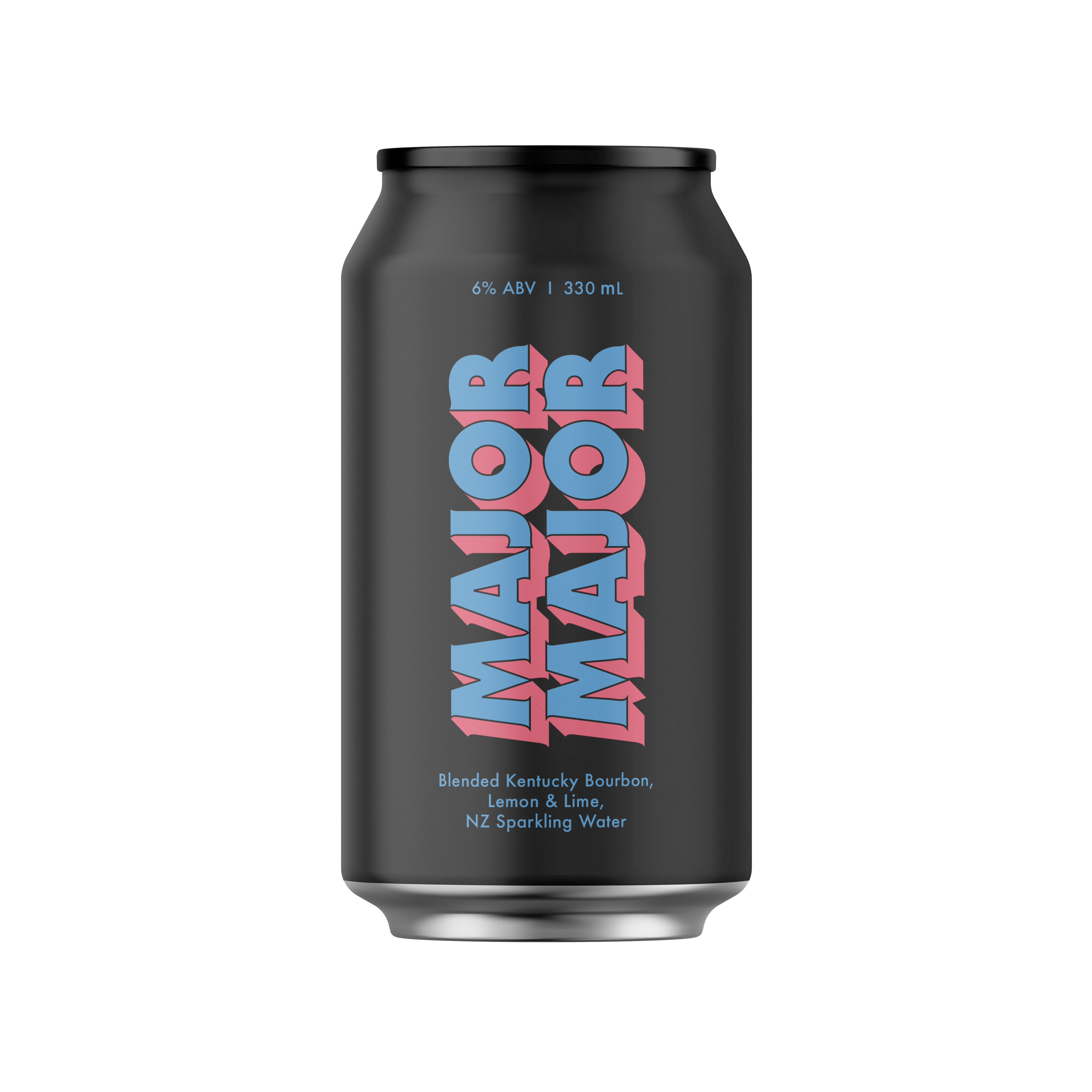 Major Major Bourbon & Lime 6% 10 Pack Cans 320ml