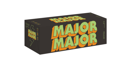 Major Major Whisky Apple 6% 10 Pack Cans 320ml