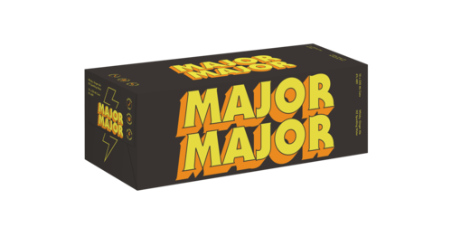 Major Major Whisky Ginger Ale 6% 10 Pack Cans 320ml