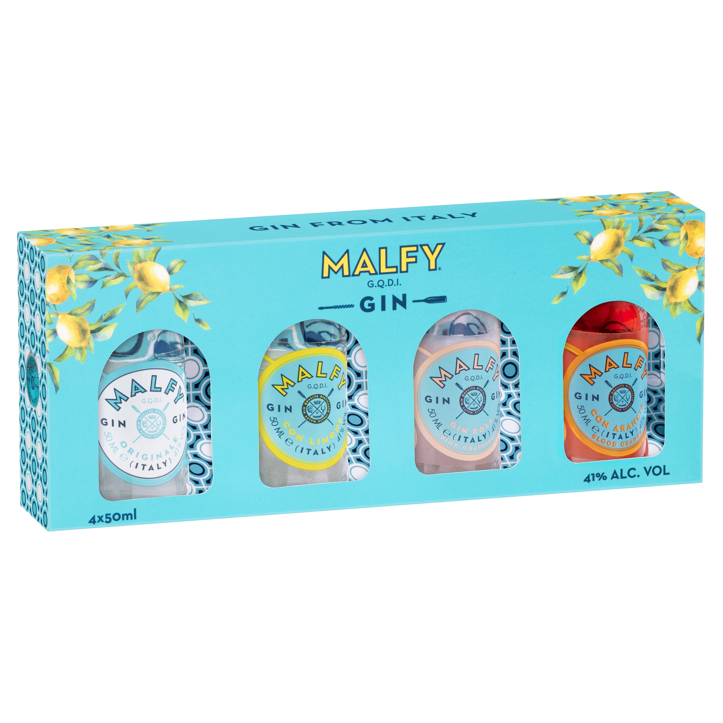 Malfy Tasting Gift Pack 4 Pack 50ml