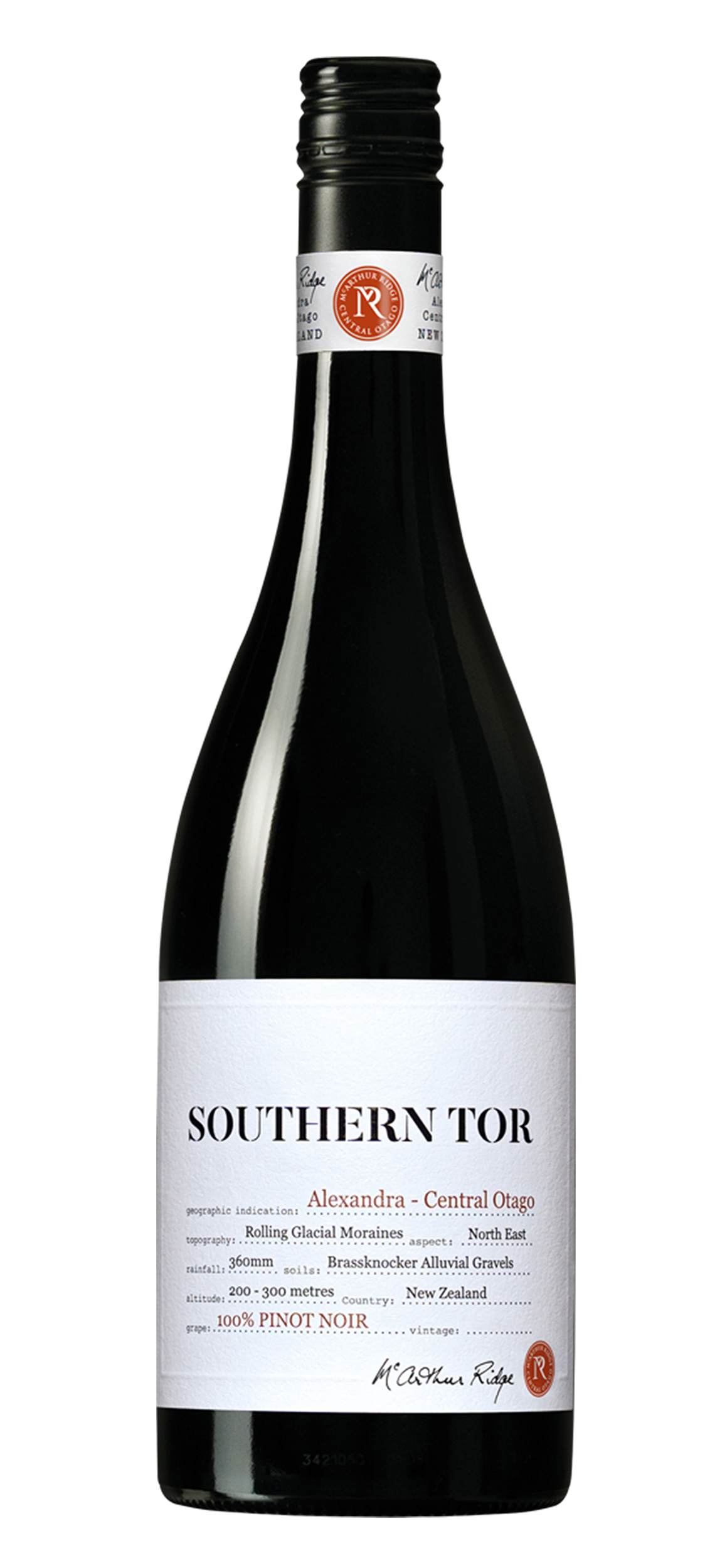 McArthur Ridge Southern Tor Pinot Noir 750ml