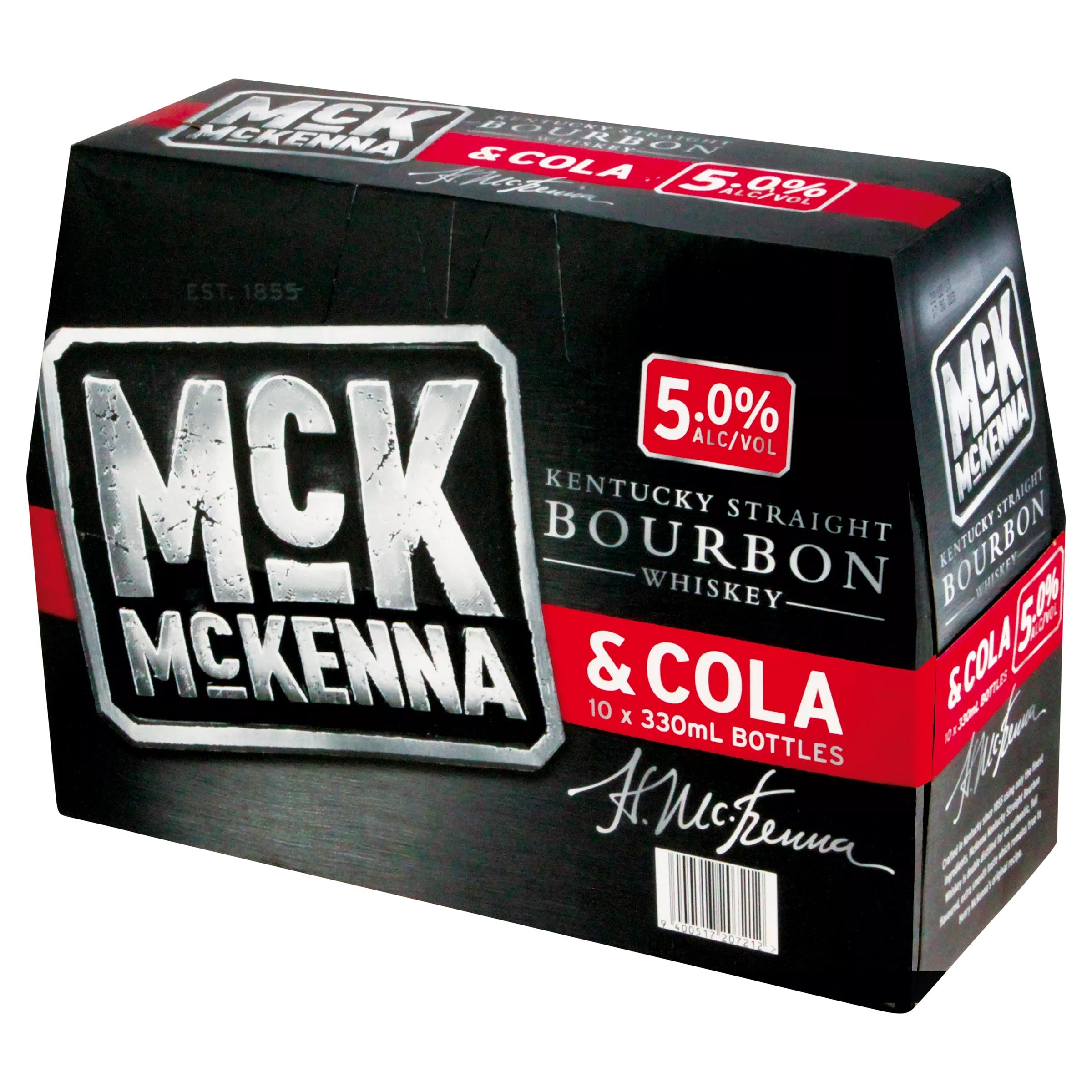 McKenna & Cola 5% 10 Pack Bottles 330ml
