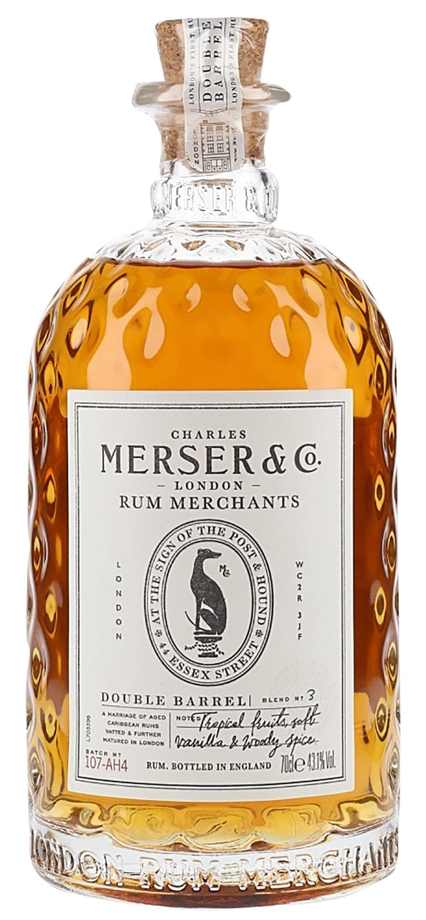 Merser & Co Rum Merchants Double Barrel Rum 700ml