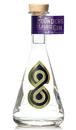 No 8 Distillery Founders Classic Gin 700ml