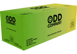 Odd Company Vodka with Lemon Lime & Yuzu 5% 10 Pack Cans 330ml