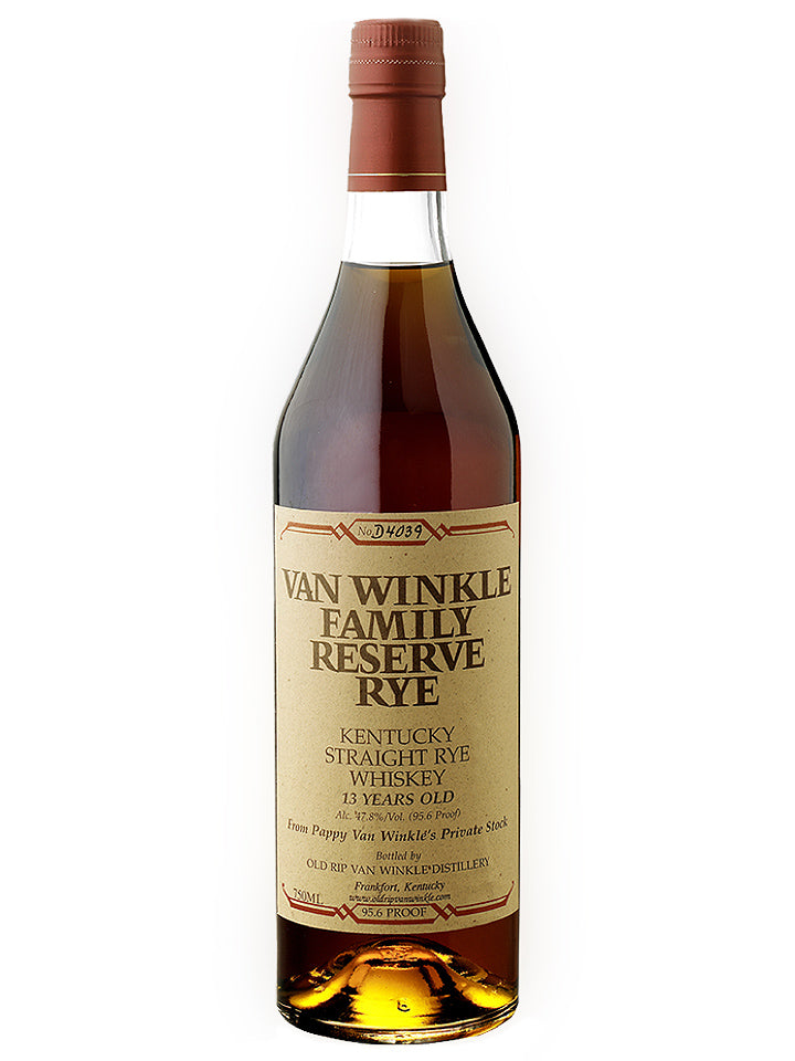 Old Rip Van Winkle 13YO Rye Bourbon 750ml