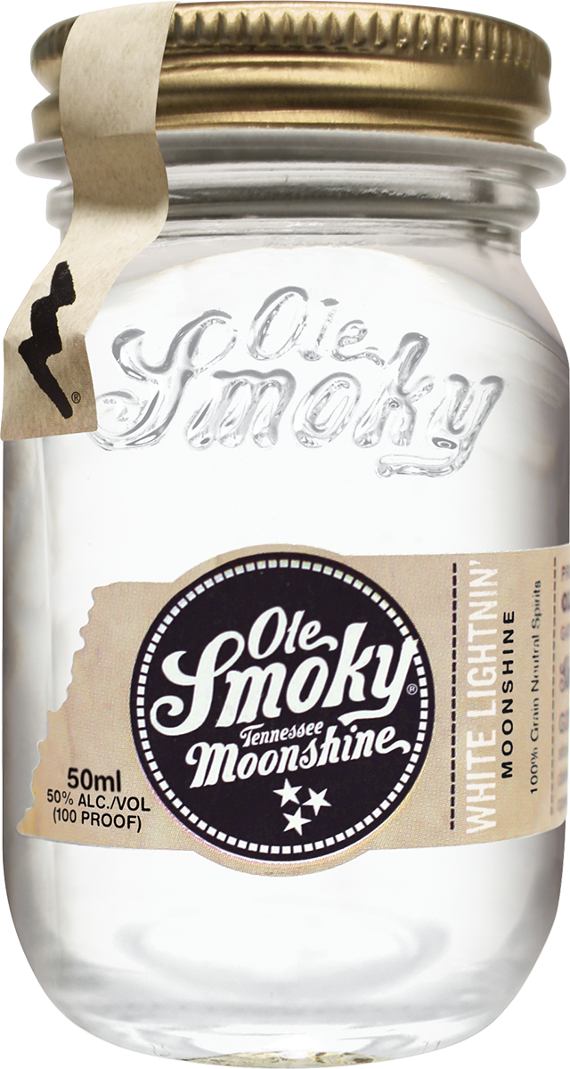 Ole Smoky White Lightnin Moonshine Mini 50ml