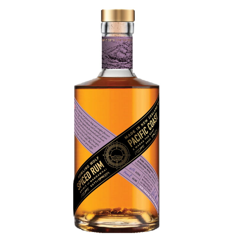 Pacific Coast Howling Wolf Spiced Rum 700ml