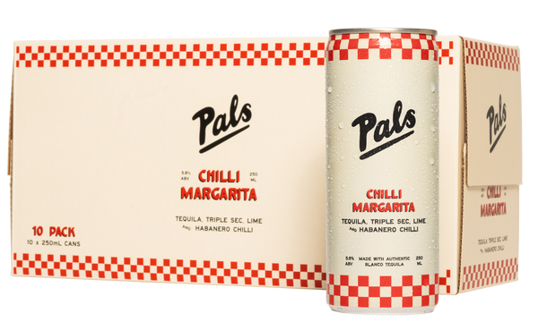 Pals Chilli Margarita 5.8% 10 Pack Cans 250ml