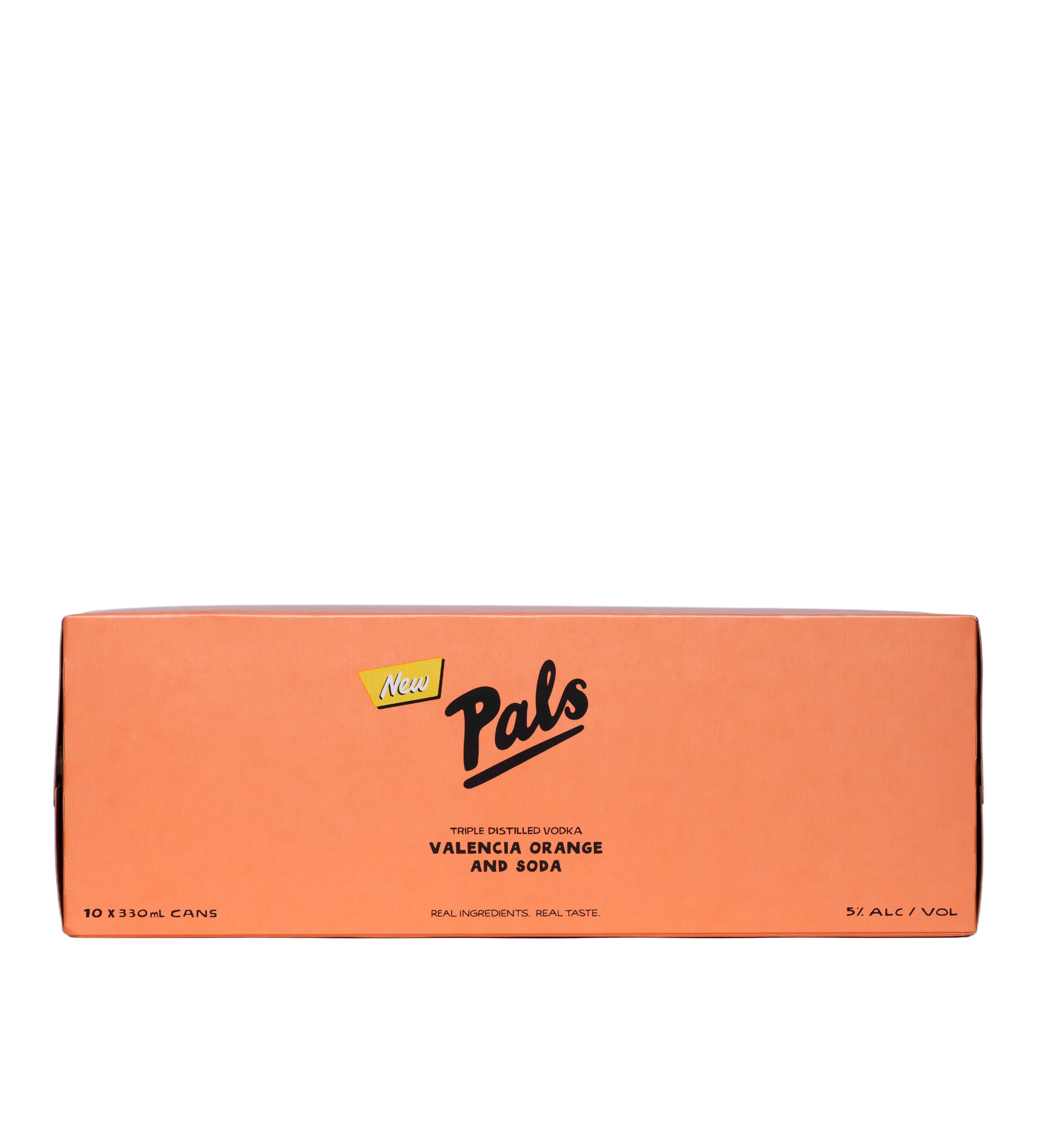 Pals Vodka Valencia Orange & Soda 5% 10 Pack Cans 330ml