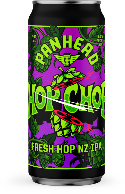 Panhead Hop Chop Fresh Hop NZ IPA Can 440ml