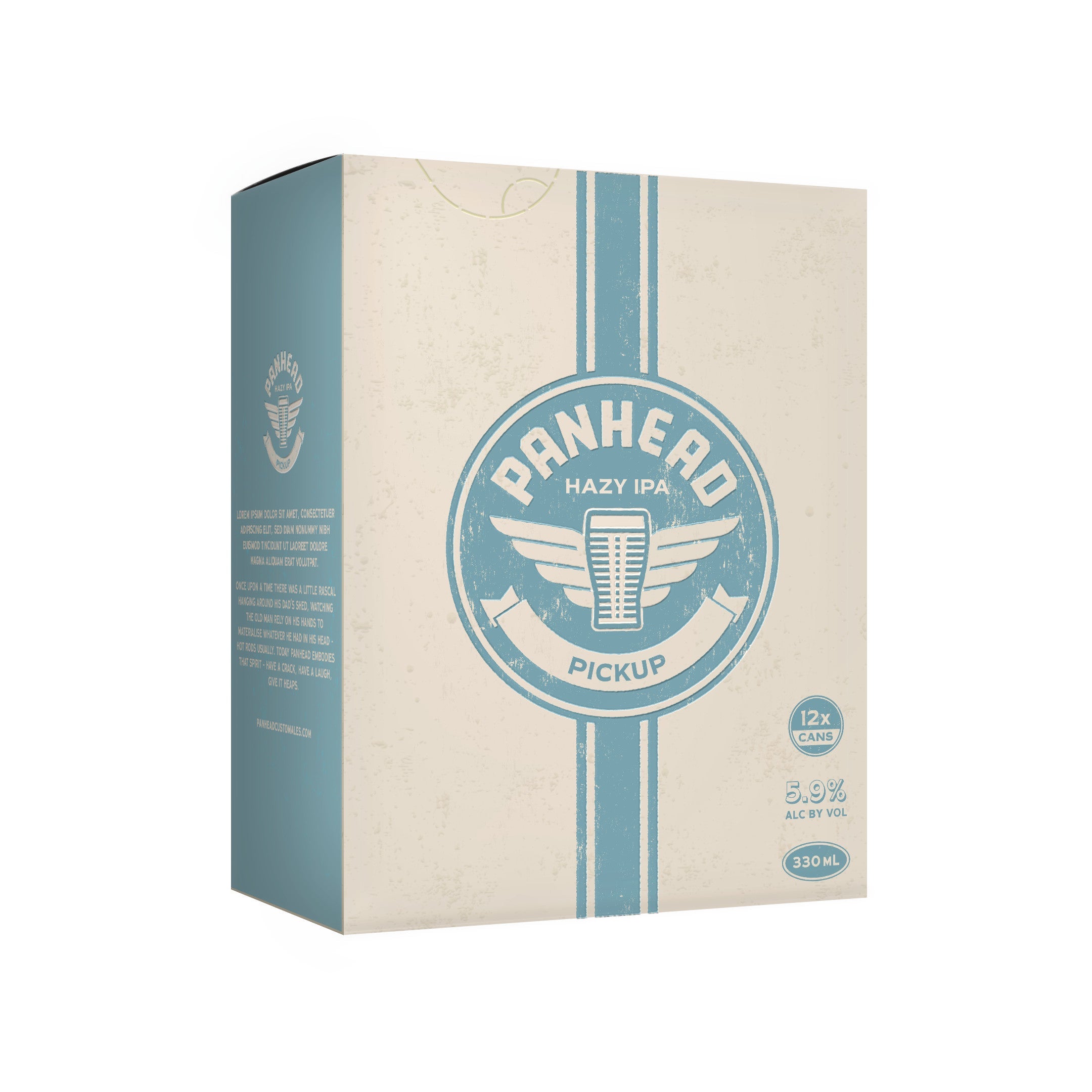 Panhead Pickup Hazy IPA 12 Pack Cans 330ml