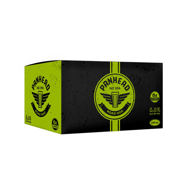 Panhead Road Hog NZ IPA 6 Pack Cans 330ml