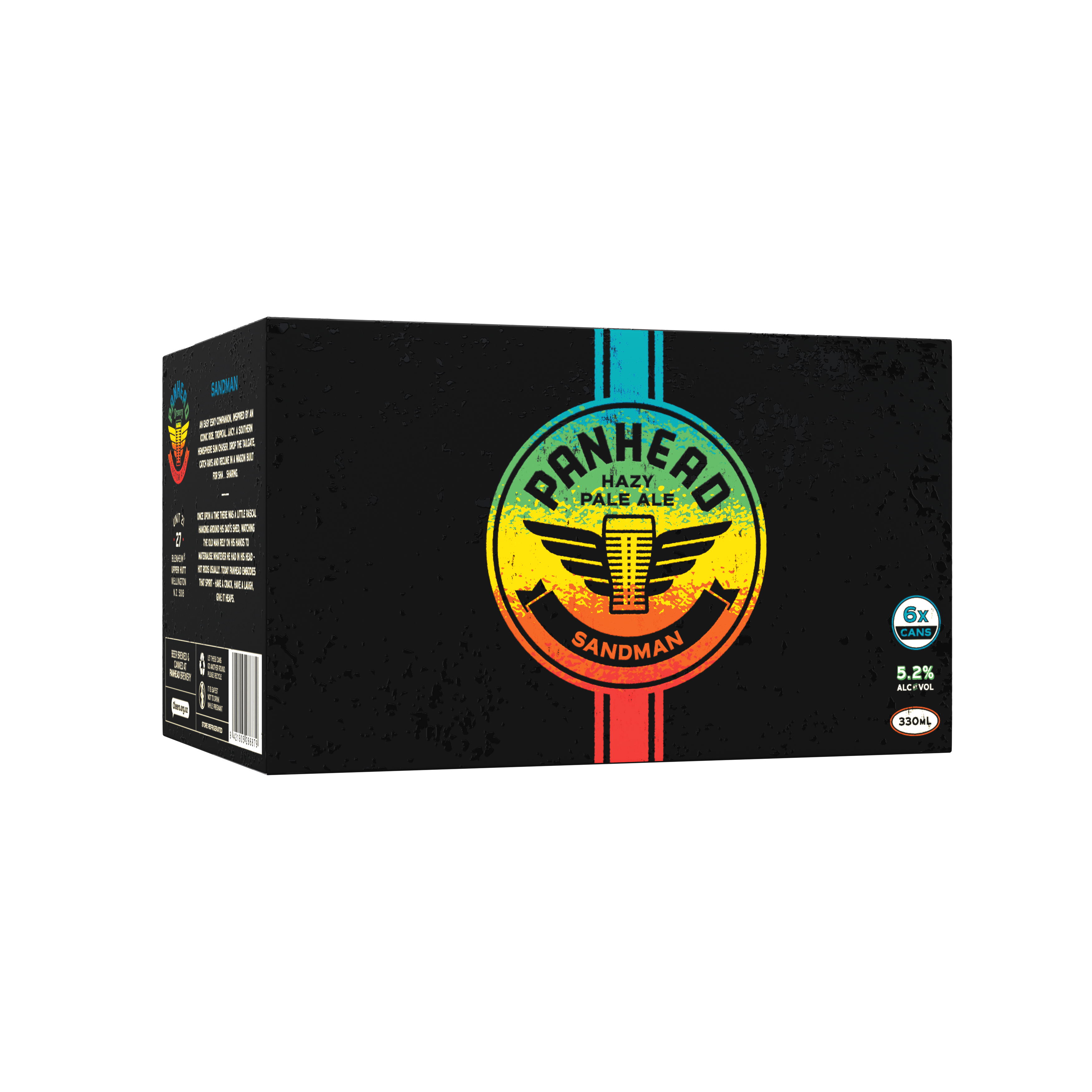 Panhead Sandman Hazy Pale Ale 6 Pack Cans 330ml