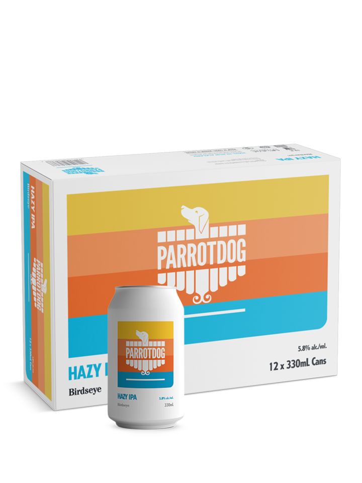 Parrotdog Birdseye Hazy IPA 12 Pack Cans 330ml