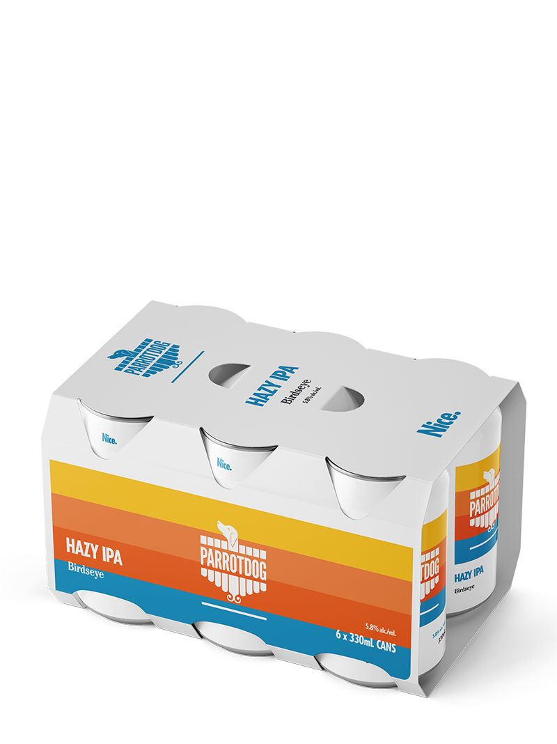 Parrotdog Birdseye Hazy IPA 6 Pack Cans 330ml