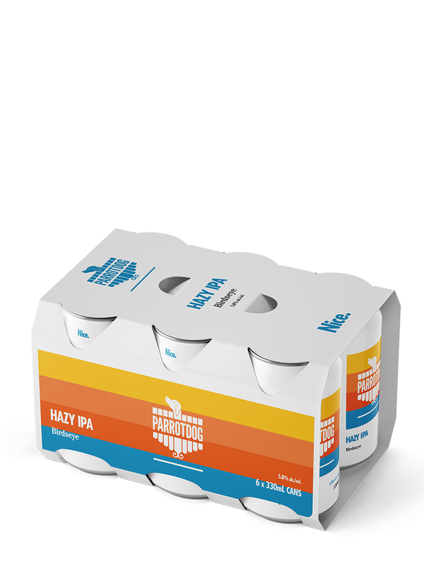 Parrotdog Birdseye Hazy IPA 6 Pack Cans 330ml